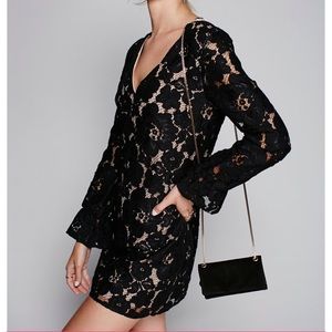 WAYF Black Mini Dress